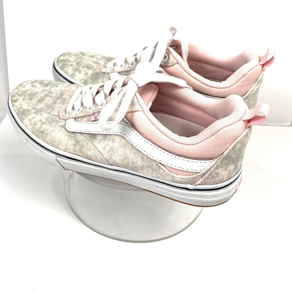 Vans Kyle Walker Acid Wash Skate Shoes‎ Men 7.5 Women 9.5 Pink Grey White Skater